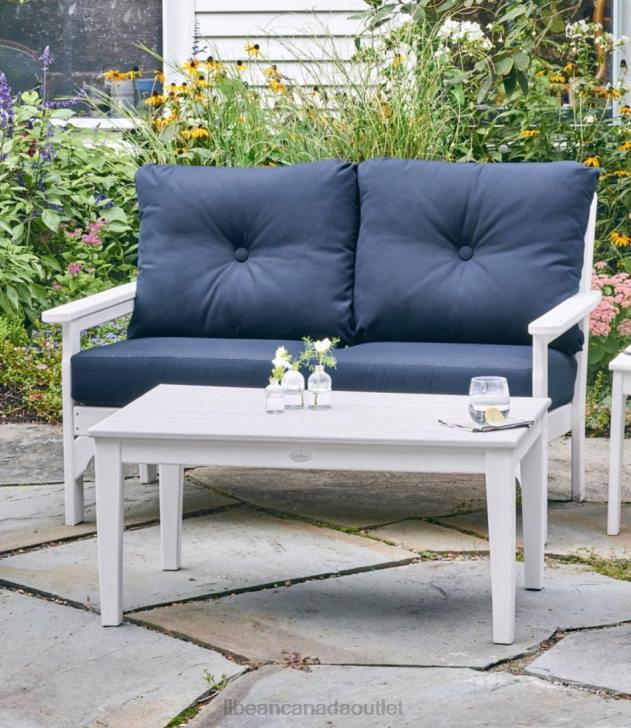 Home Goods Slate Gray H8XZ4506 All-Weather Patio Coffee Table Unisex L.L.Bean