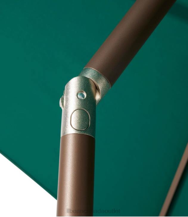 Backyard & Patio Classic Navy H8XZ2671 Weather-Resistant 9\' Market Umbrella Push Button Unisex L.L.Bean