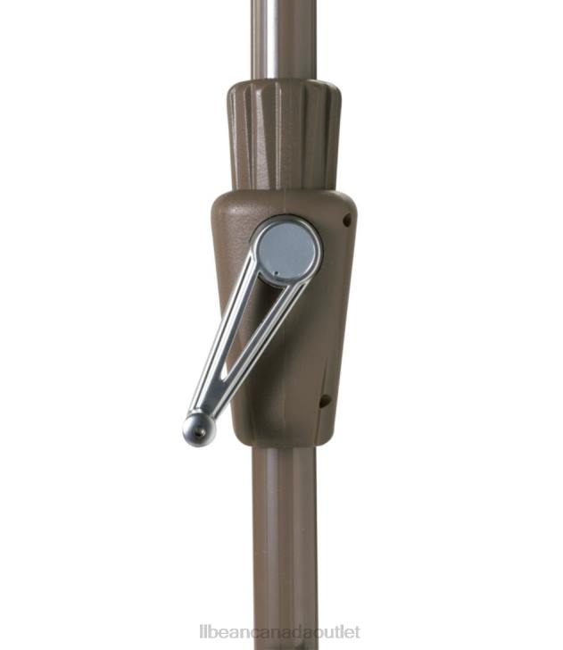 Backyard & Patio Gray H8XZ6345 Sunbrella Market Umbrella Aluminum Unisex L.L.Bean