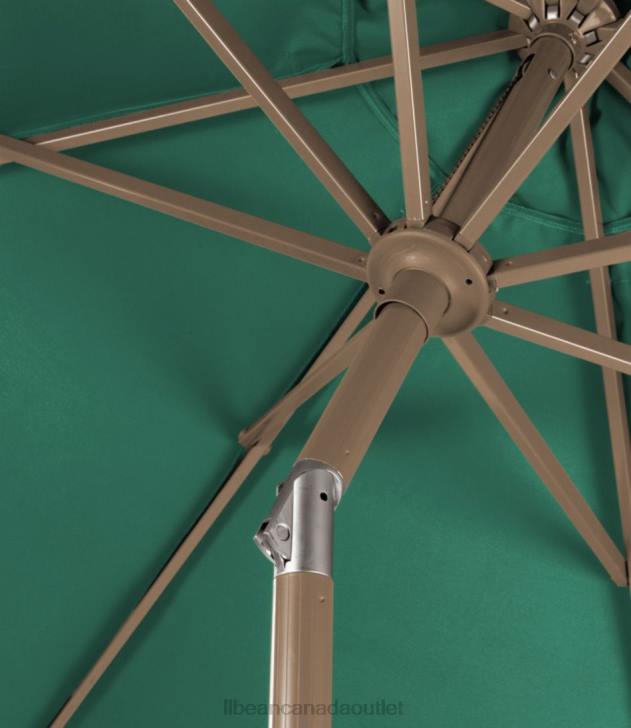 Backyard & Patio Gray H8XZ6345 Sunbrella Market Umbrella Aluminum Unisex L.L.Bean