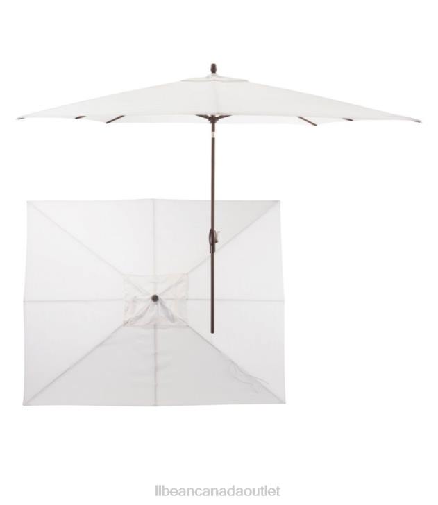 Backyard & Patio Sea Salt H8XZ2713 Sunbrella 8' x10' Market Umbrella Unisex L.L.Bean