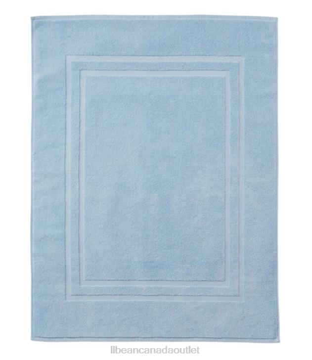 Bath Surf Blue H8XZ7255 Organic Cotton Towel Bath Mat Unisex L.L.Bean