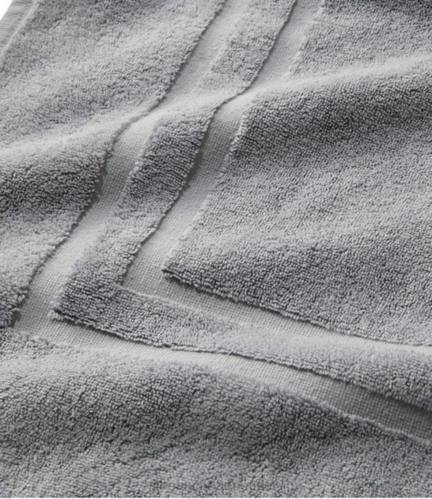 Bath White H8XZ6806 Organic Cotton Towel Bath Mat Unisex L.L.Bean