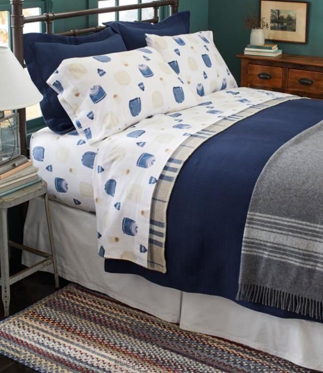 Bedding White H8XZ2676 Box Pleat Bed Skirt Unisex L.L.Bean