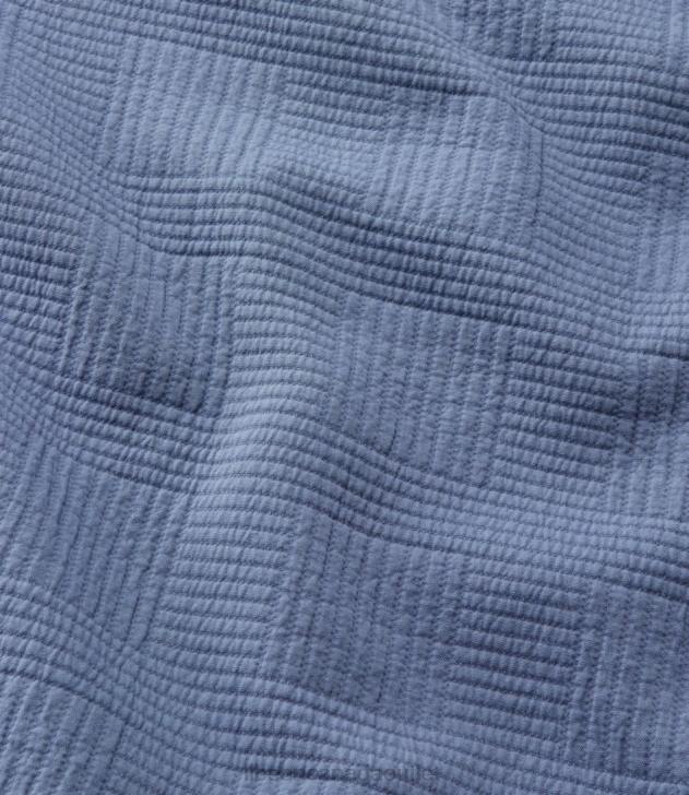 Bedding Atlantic Blue H8XZ6262 Vintage Matelasse Bedspread Unisex L.L.Bean