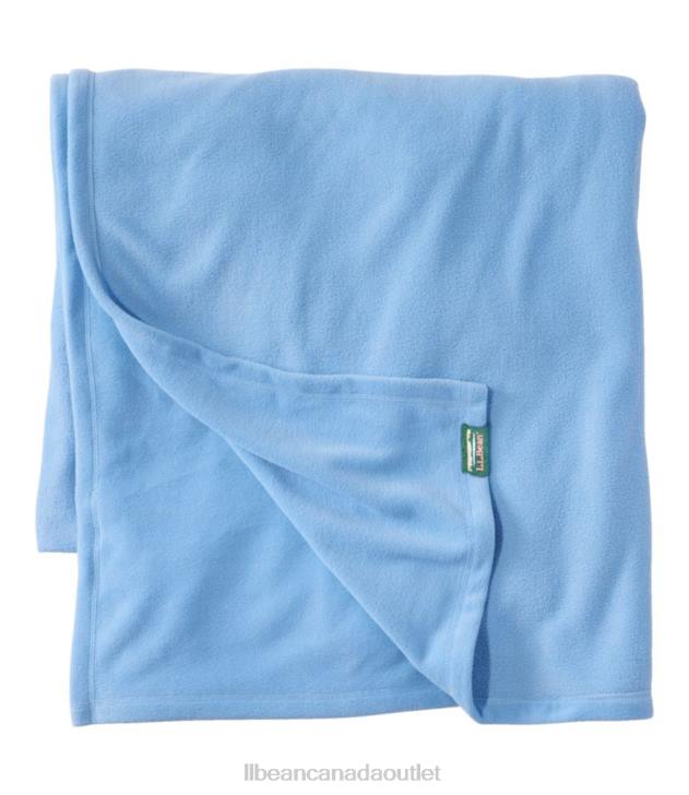 Bedding Soft Blue H8XZ2632 Mountain Classic Fleece Blanket Unisex L.L.Bean