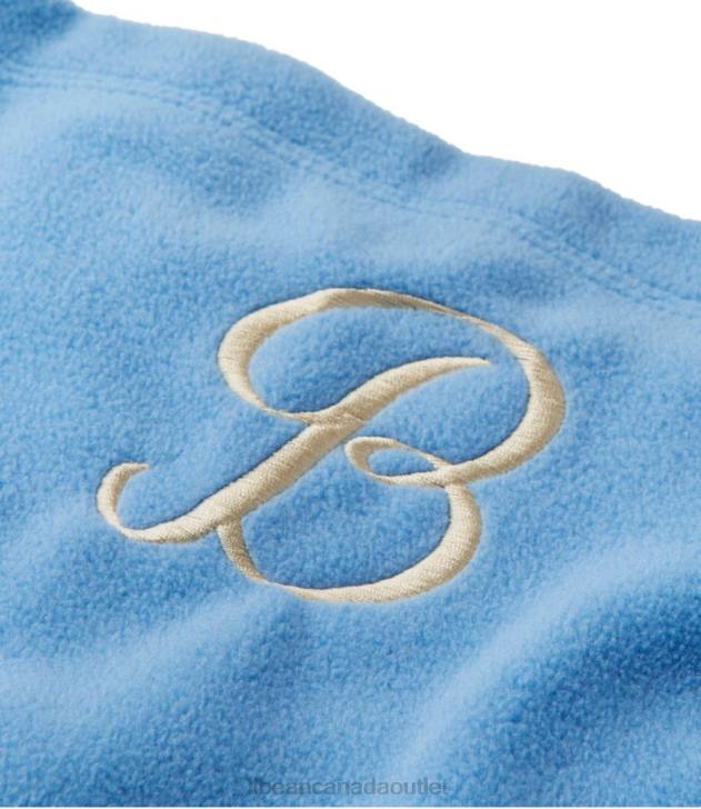 Bedding Soft Blue H8XZ2632 Mountain Classic Fleece Blanket Unisex L.L.Bean