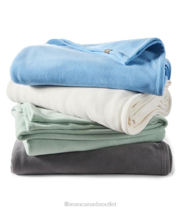 Bedding Soft Blue H8XZ2632 Mountain Classic Fleece Blanket Unisex L.L.Bean