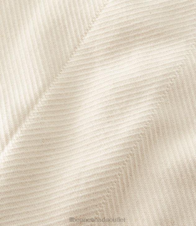 Bedding White H8XZ6319 Organic Cotton Blanket Unisex L.L.Bean