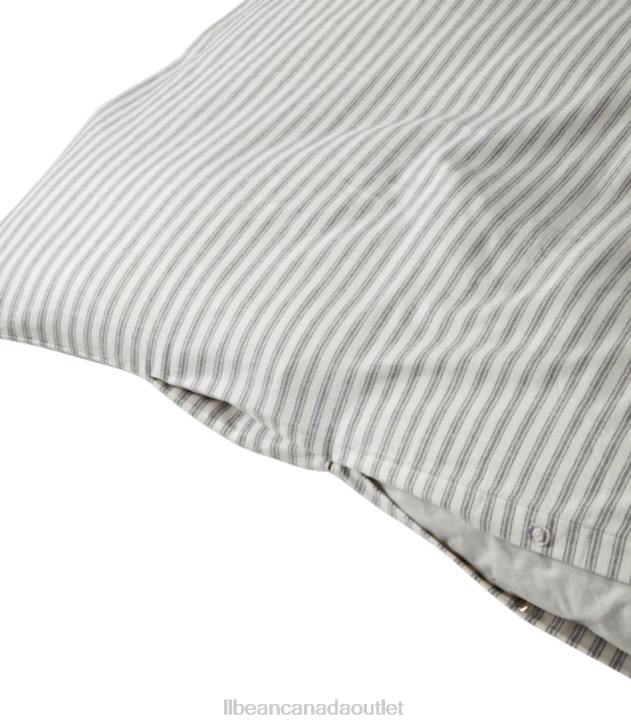 Bedding Feldspar H8XZ4489 Ultrasoft Comfort Flannel Comforter Cover Collection Stripe Unisex L.L.Bean