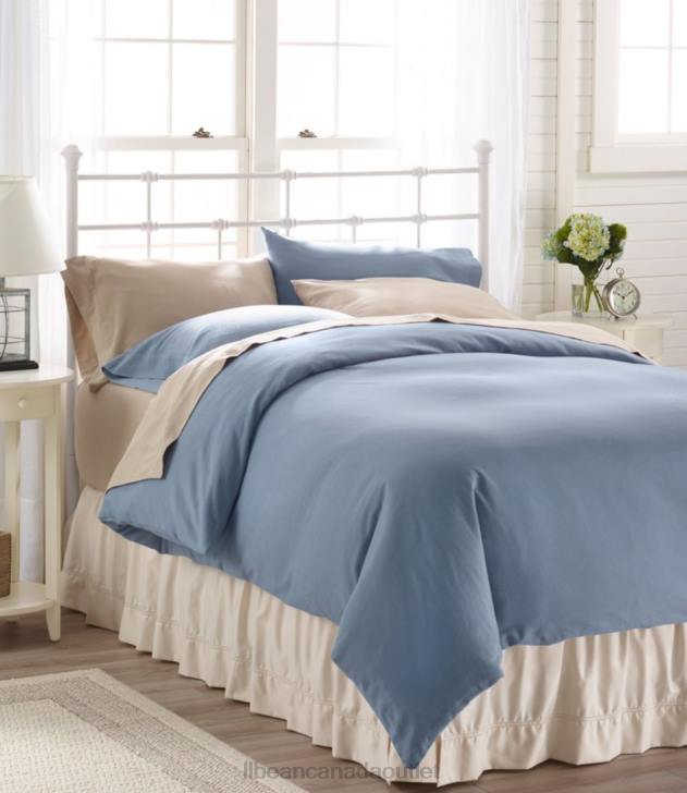 Bedding Natural H8XZ7270 Ultrasoft Comfort Flannel Comforter Cover Unisex L.L.Bean