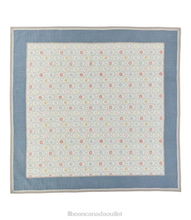 Bedding Multi H8XZ2472 Botanical Border Quilt Collection Unisex L.L.Bean