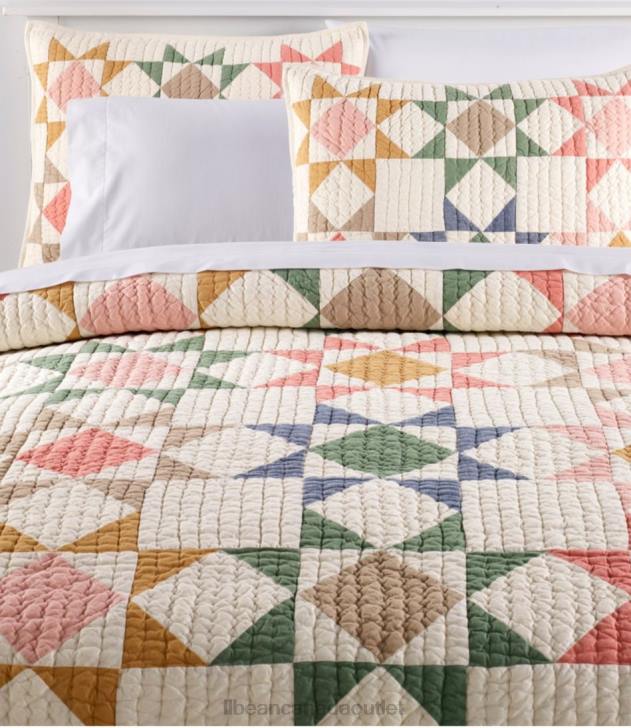 Bedding Multi H8XZ2529 North Star Patchwork Quilt Collection Unisex L.L.Bean