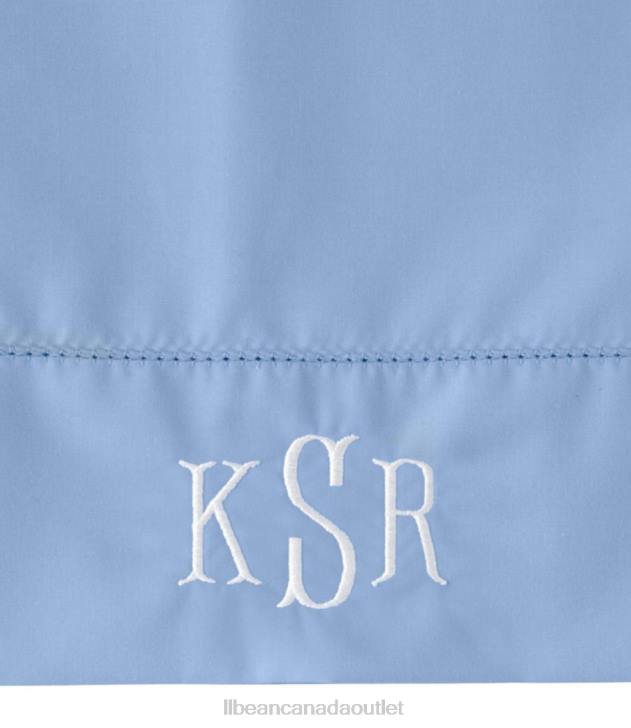 Bedding Pastel Mint H8XZ2462 280-Thread-Count Pima Cotton Percale Pillowcases Set of Two Unisex L.L.Bean