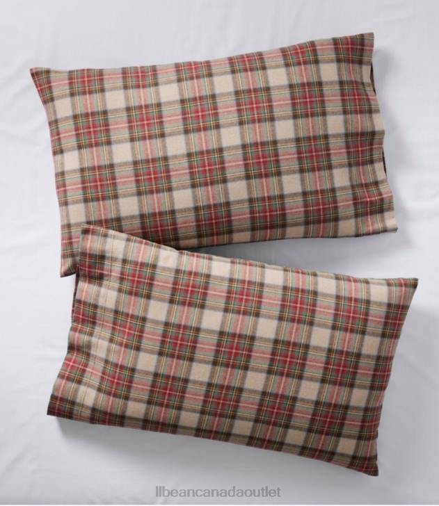 Bedding Royal Stewart Tartan H8XZ7131 Heritage Chamois Flannel Sheet Collection Plaid Unisex L.L.Bean