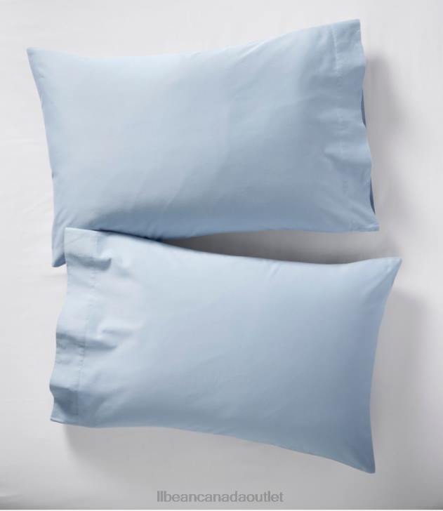 Bedding White H8XZ4472 Garment Washed Sateen Sheet Collection Unisex L.L.Bean