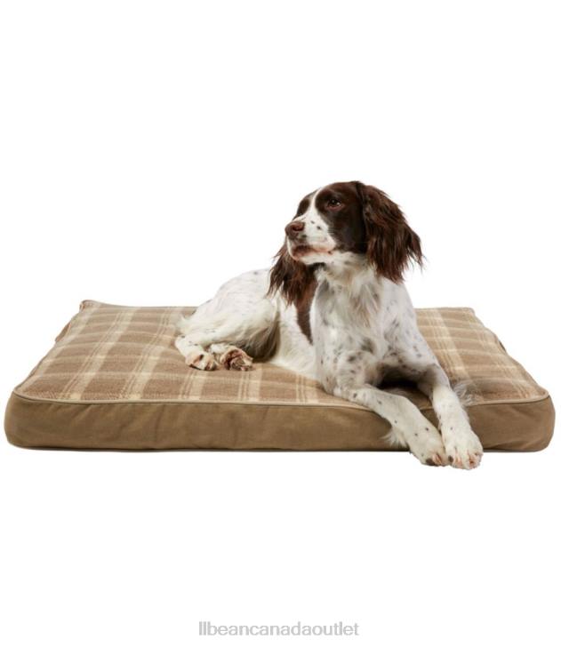 Home Goods Burlap H8XZ1689 Premium Dog Bed Replacement Cover Fleece Rectangular Unisex L.L.Bean