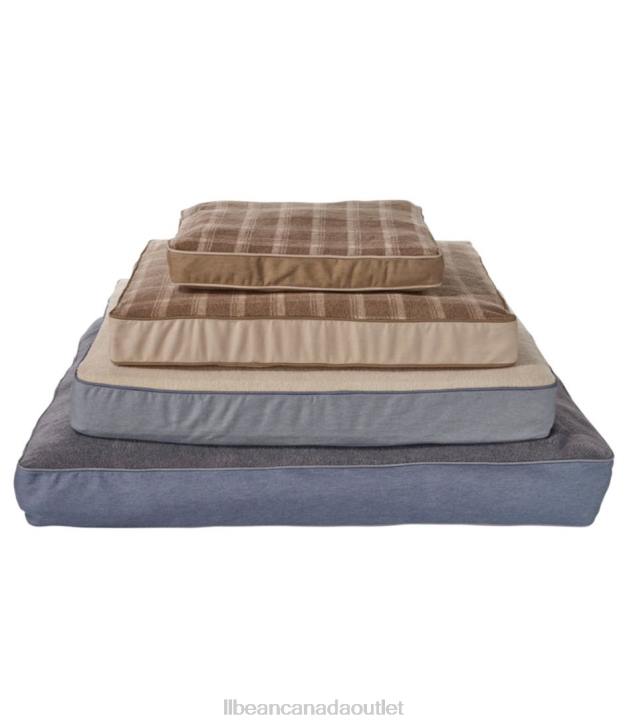 Home Goods Burlap H8XZ1689 Premium Dog Bed Replacement Cover Fleece Rectangular Unisex L.L.Bean