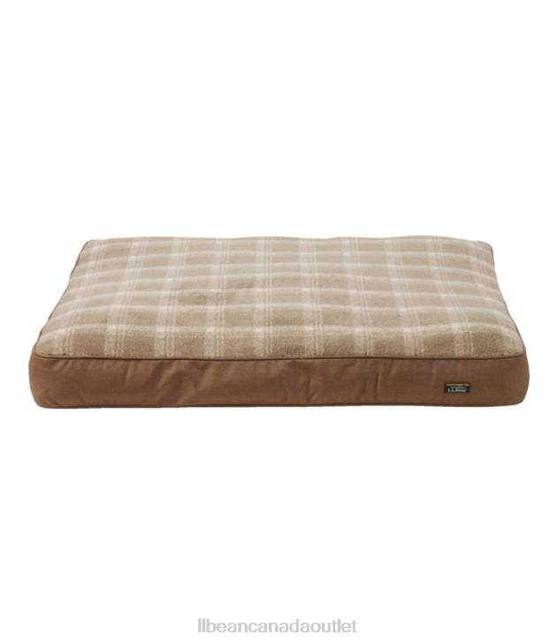 Home Goods Burlap H8XZ4149 Premium Fleece Dog Bed Rectangular Unisex L.L.Bean