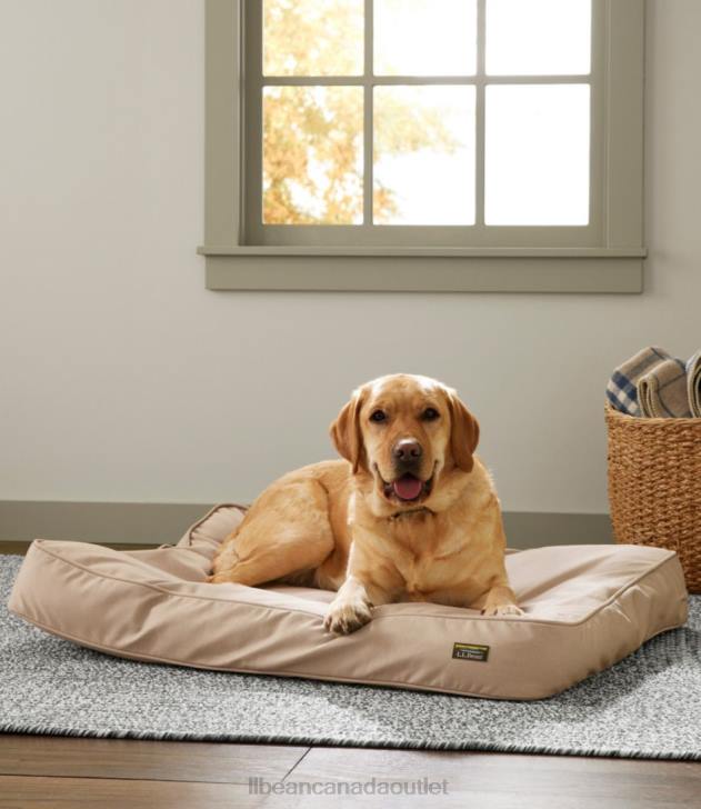 Home Goods Burlap H8XZ5378 Premium Denim Dog Bed Rectangular Unisex L.L.Bean
