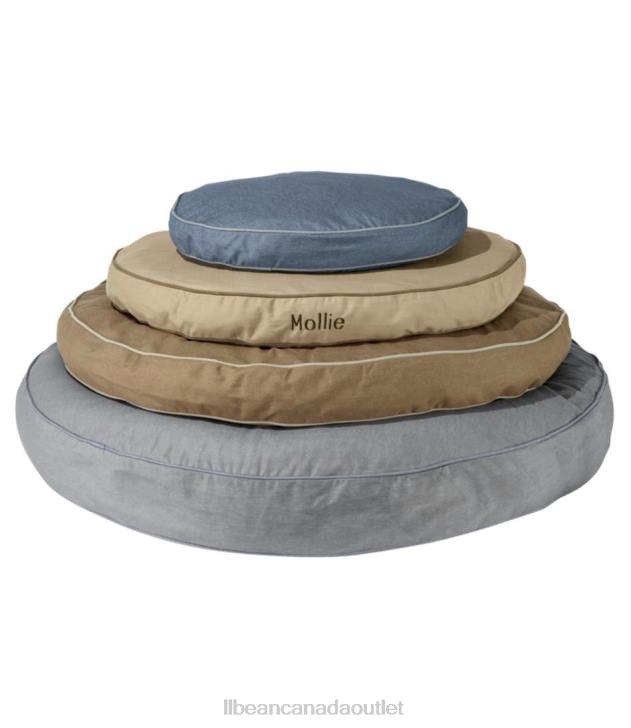 Home Goods Platinum H8XZ5270 Premium Denim Dog Bed Set Unisex L.L.Bean