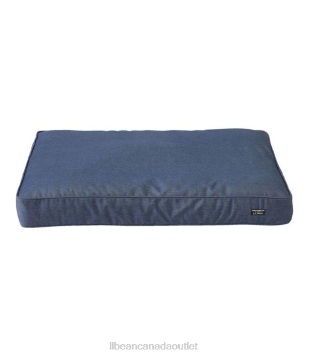 Home Goods Vintage Indigo H8XZ2081 Premium Denim Dog Bed Replacement Cover Rectangular Unisex L.L.Bean