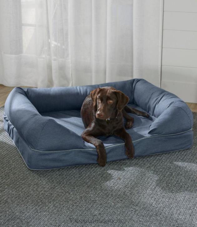 Home Goods Vintage Indigo H8XZ3877 Premium Dog Couch Unisex L.L.Bean