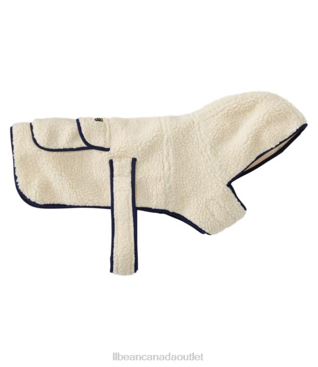 Home Goods Natural H8XZ1286 Mountain Pile Fleece Jacket for Dogs Unisex L.L.Bean