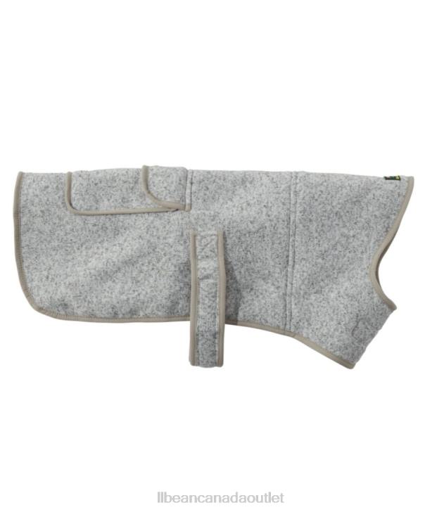 Home Goods Pewter H8XZ4092 Sweater Fleece Jacket for Dogs Unisex L.L.Bean