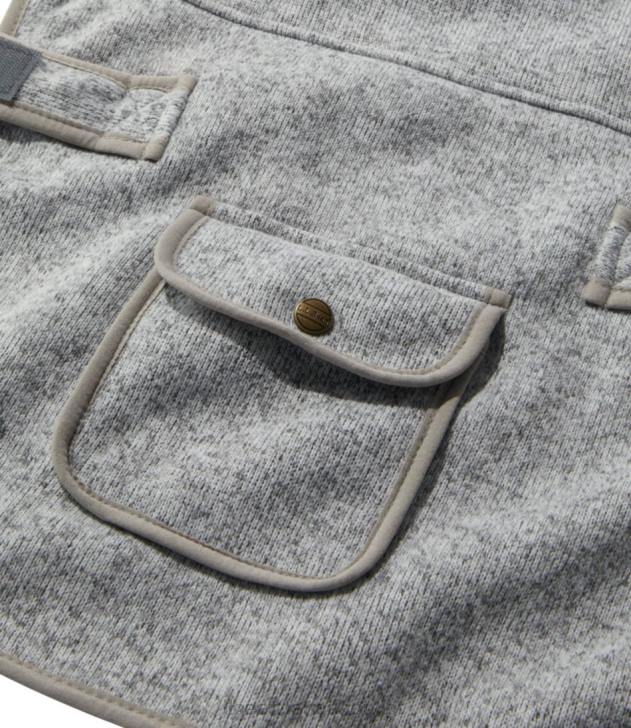 Home Goods Pewter H8XZ4092 Sweater Fleece Jacket for Dogs Unisex L.L.Bean