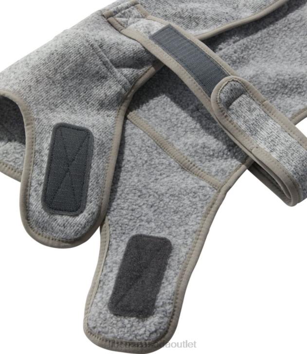 Home Goods Pewter H8XZ4092 Sweater Fleece Jacket for Dogs Unisex L.L.Bean