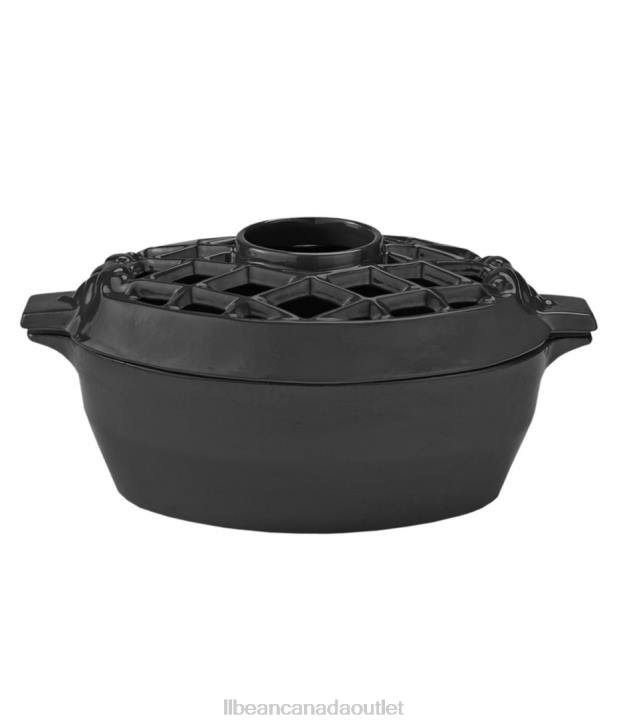 Home Decor Black Matte H8XZ4360 Lattice Stovetop Steamer Unisex L.L.Bean