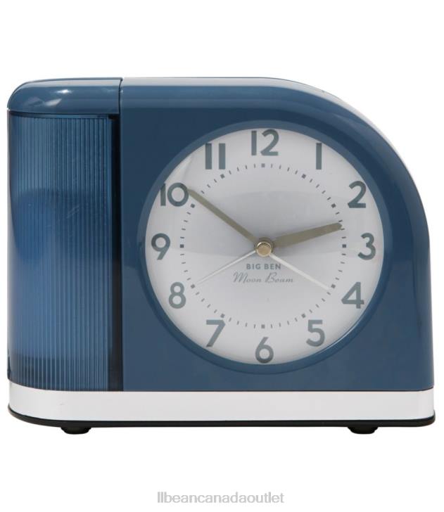 Home Decor Moonlight Blue H8XZ2460 Moon Beam Clock With USB Unisex L.L.Bean