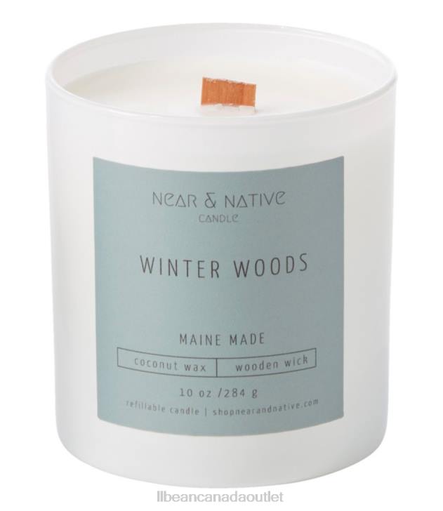Home Decor Winter Woods H8XZ7279 Near and Native Candles Unisex L.L.Bean