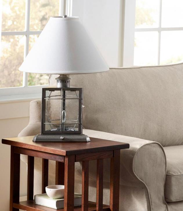 Home Decor Black H8XZ2826 Hurricane Table Lamp Unisex L.L.Bean