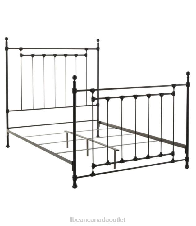 Indoor Furniture Black H8XZ2864 Farmhouse Iron Bed Unisex L.L.Bean