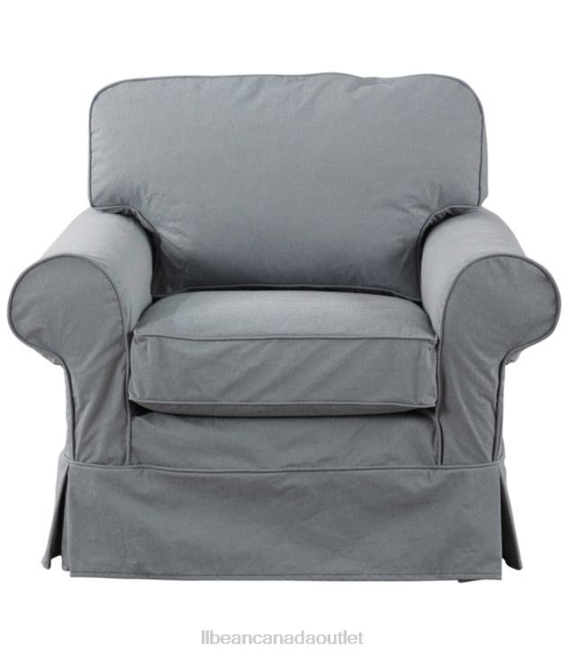 Indoor Furniture Chambray H8XZ4549 Pine Point Slipcovered Chair Unisex L.L.Bean
