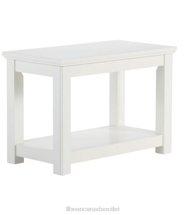 Indoor Furniture Paperwhite H8XZ2805 Painted Farmhouse Bench Unisex L.L.Bean