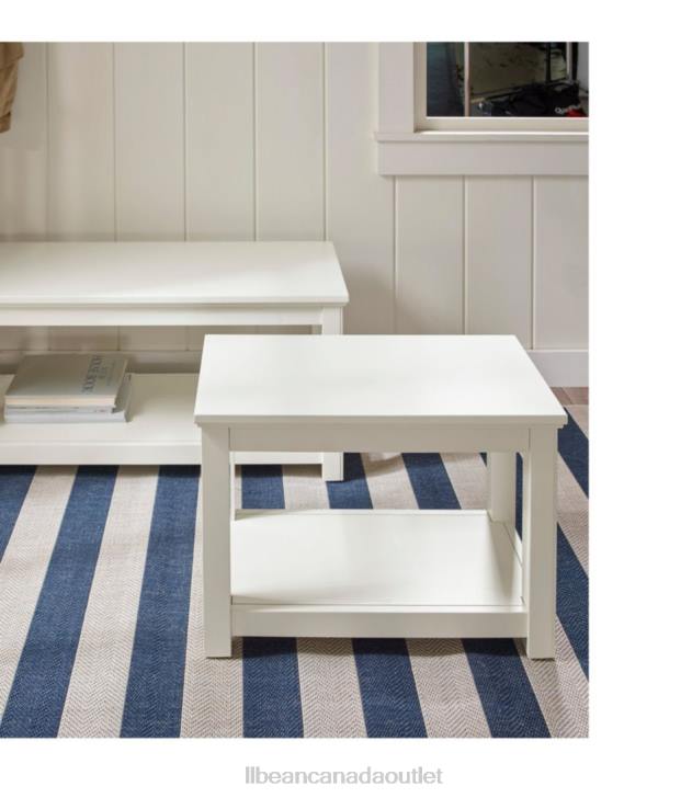 Indoor Furniture Paperwhite H8XZ2805 Painted Farmhouse Bench Unisex L.L.Bean