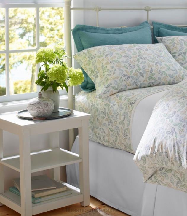 Indoor Furniture Paperwhite H8XZ2842 Painted Farmhouse Two Shelf End Table Unisex L.L.Bean