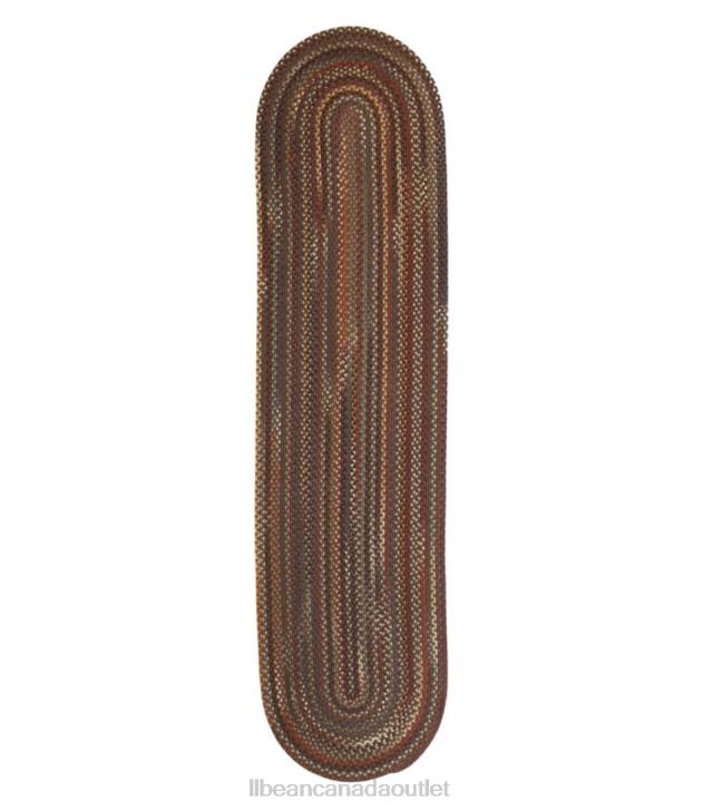 Home Goods Chestnut H8XZ2766 Braided Wool Runner Unisex L.L.Bean