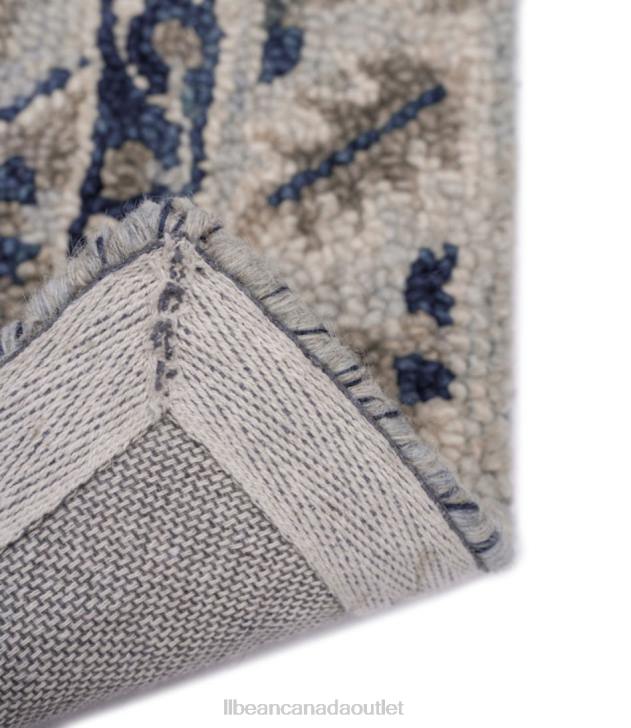 Home Goods Ink H8XZ2869 Diamond Floral Wool Tufted Rug Unisex L.L.Bean