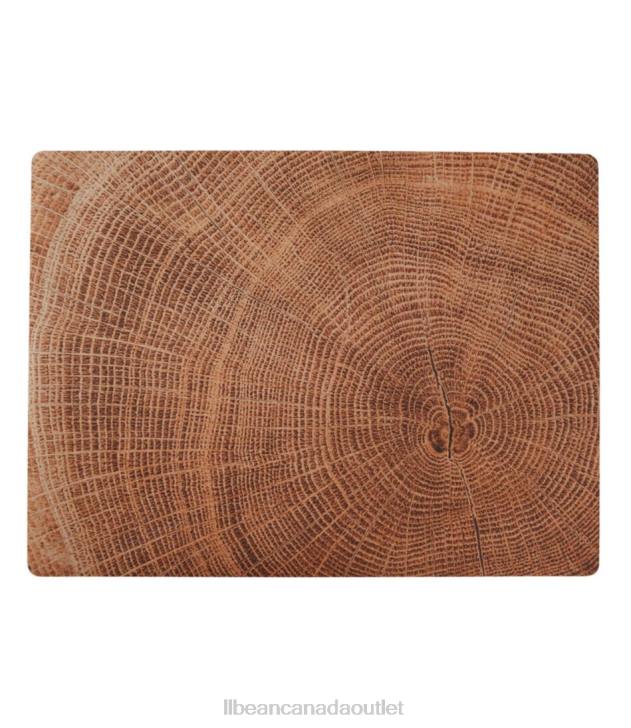 Home Goods Multi H8XZ2775 Office Chair Mat Wood Grain Unisex L.L.Bean