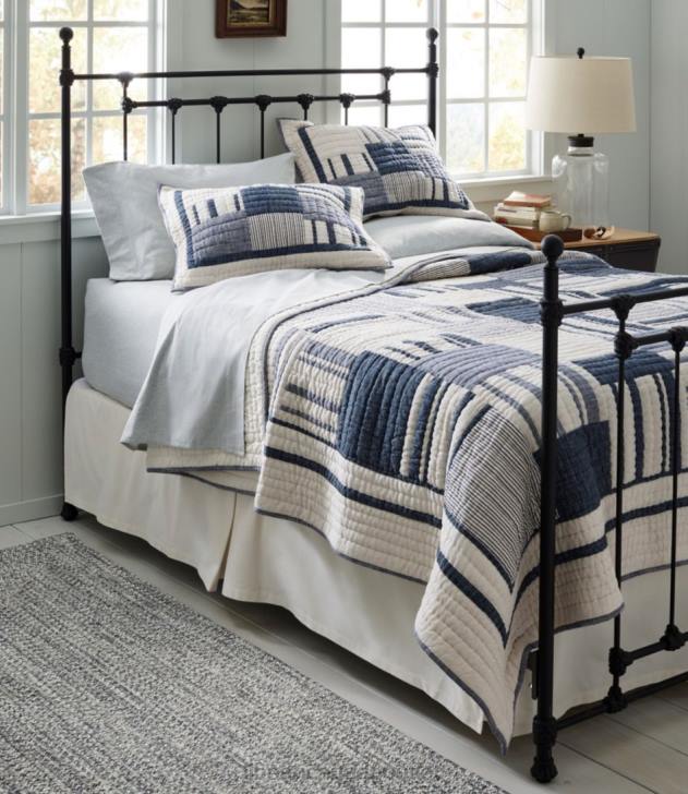 Home Goods Sand Multi H8XZ6850 All-Weather Braided Rug Concentric Pattern Rectangular Unisex L.L.Bean