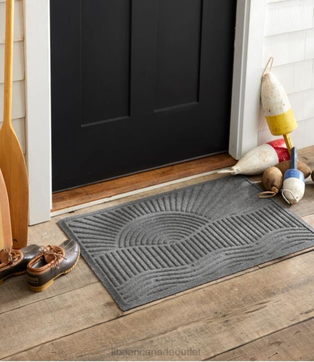 Home Goods Bluestone H8XZ5534 Everyspace Recycled Waterhog Doormat Sunrise Unisex L.L.Bean