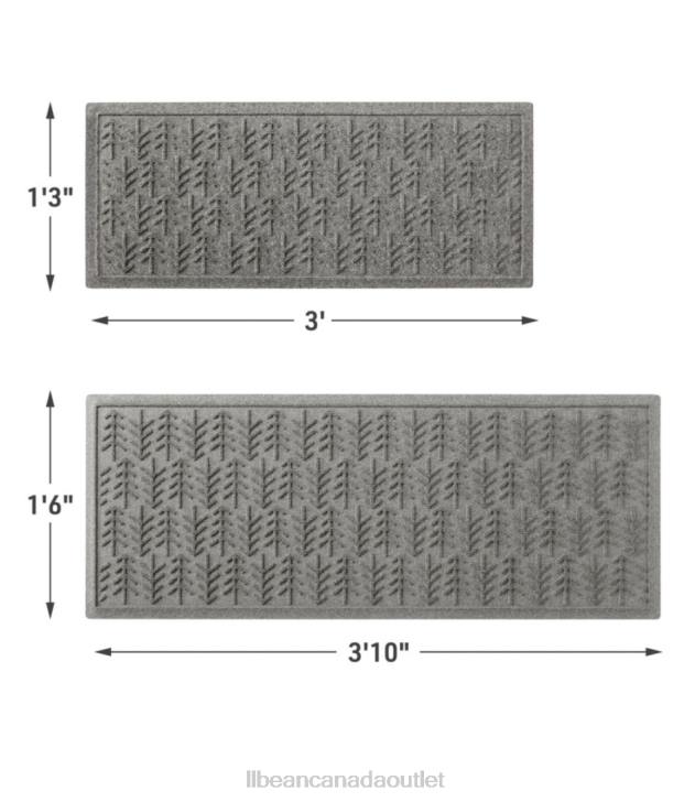 Home Goods Bluestone H8XZ5581 Everyspace Recycled Waterhog Boot Mat Trees Unisex L.L.Bean
