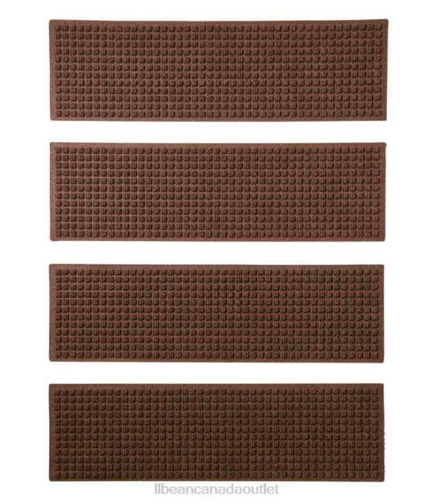 Home Goods Brown H8XZ2491 Everyspace Recycled Waterhog Mat Set of Four Unisex L.L.Bean