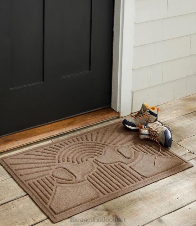 Home Goods Charcoal H8XZ5543 Everyspace Recycled Waterhog Doormat Sunrise Dogs Unisex L.L.Bean