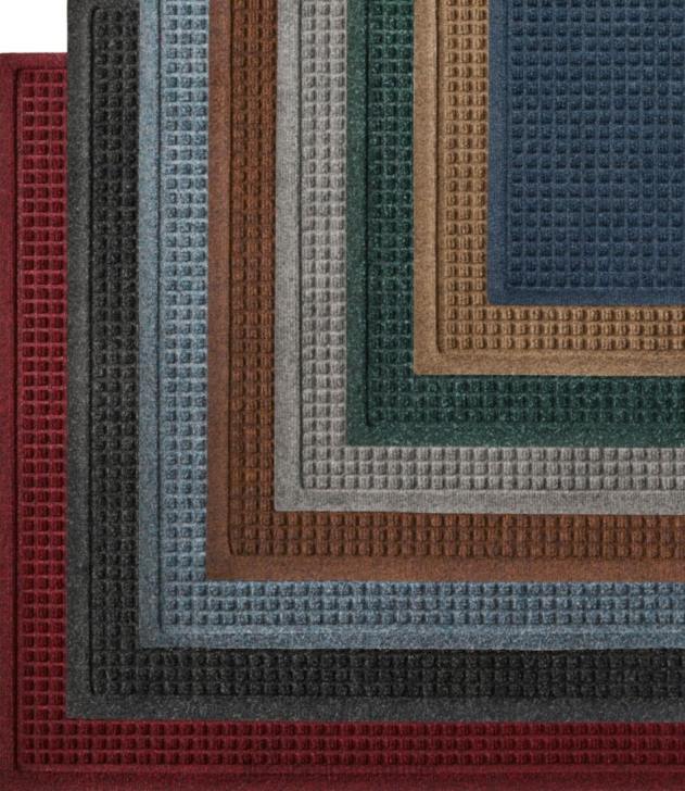 Home Goods Cranberry H8XZ6791 Everyspace Recycled Waterhog Doormat Crescent Unisex L.L.Bean