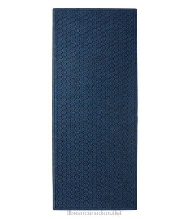 Home Goods Dark Blue H8XZ5584 Washable Waterhog Runner Honeycomb Unisex L.L.Bean